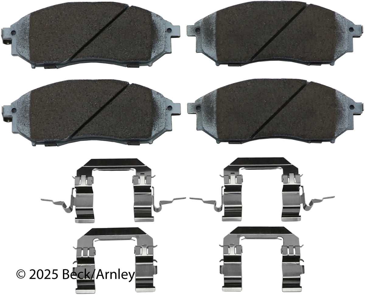 Beck/Arnley 085-6689 2009-2020 Nissan 370Z Disc Brake Pad Set