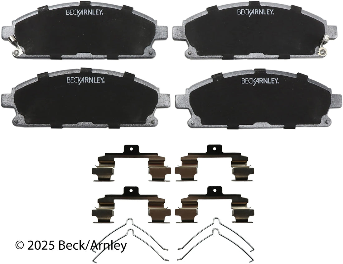 Beck/Arnley 085-6691 2003-2006 Acura MDX Disc Brake Pad Set