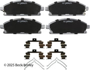 Beck/Arnley 085-6691 2003-2006 Acura MDX Disc Brake Pad Set