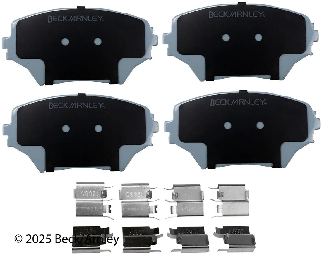 Beck/Arnley 085-6696 2001-2005 Toyota RAV4 Disc Brake Pad Set