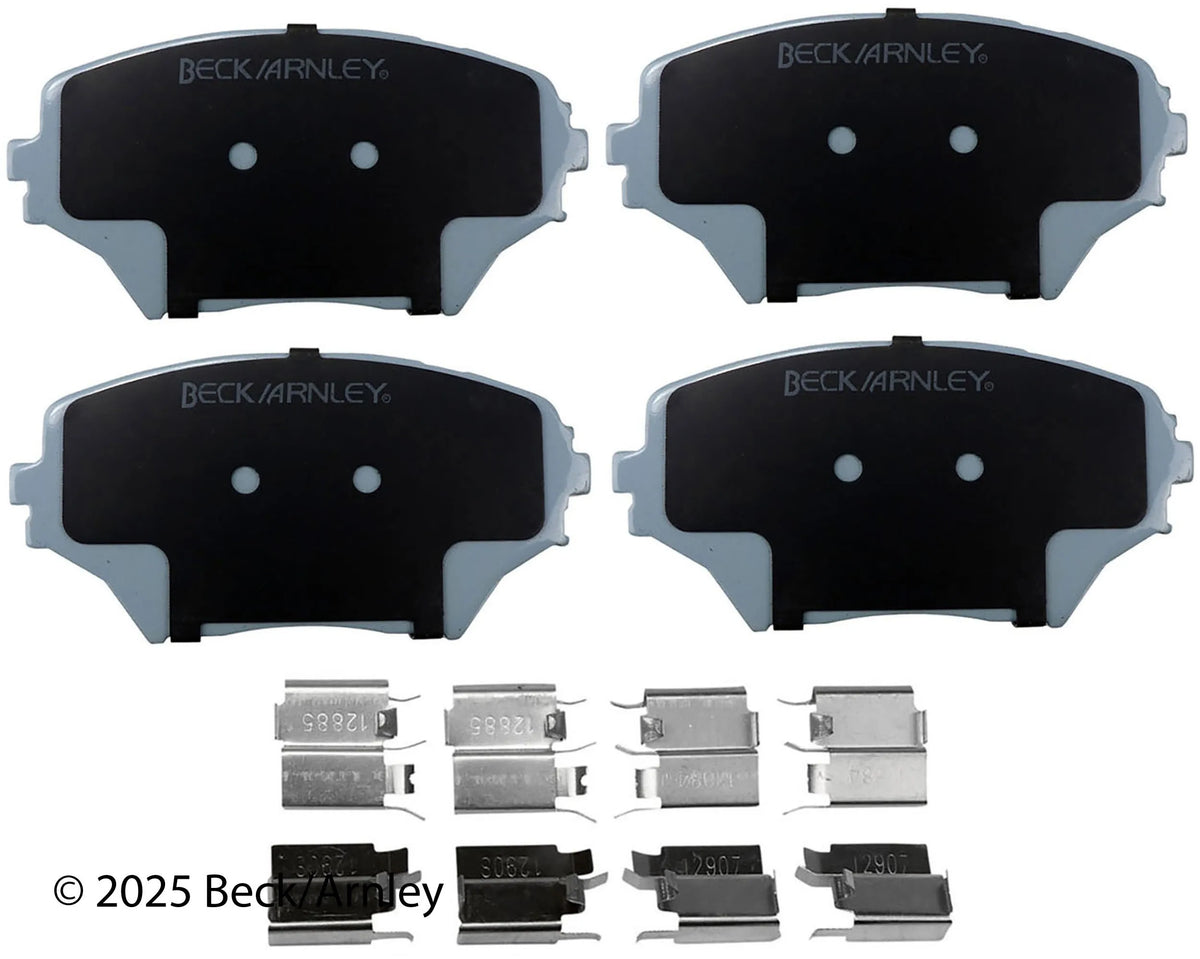 Beck/Arnley 085-6696 2001-2005 Toyota RAV4 Disc Brake Pad Set