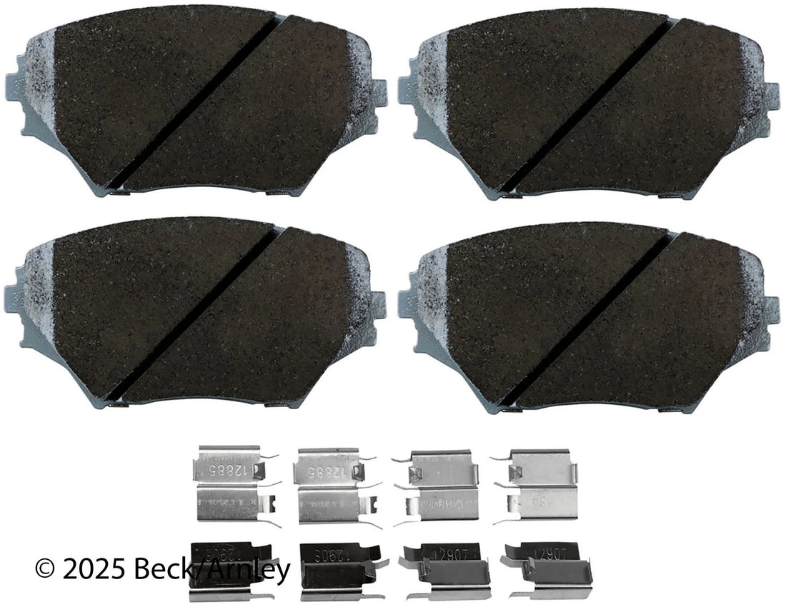 Beck/Arnley 085-6696 2001-2005 Toyota RAV4 Disc Brake Pad Set