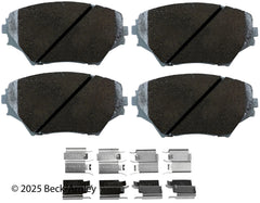 Beck/Arnley 085-6696 PREMIUM ASM PADS W / HARDWARE
