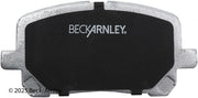 Beck/Arnley 085-6697 2003-2008 Toyota Corolla Disc Brake Pad Set