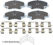 Beck/Arnley 085-6698 2002-2016 Honda CR-V Disc Brake Pad Set