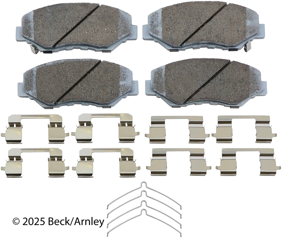 Beck/Arnley 085-6698 2002-2016 Honda CR-V Disc Brake Pad Set