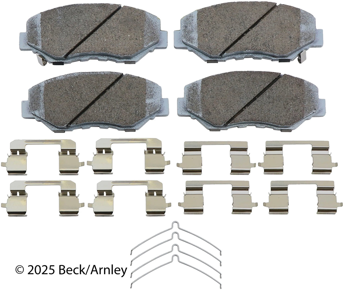Beck/Arnley 085-6698 2002-2016 Honda CR-V Disc Brake Pad Set