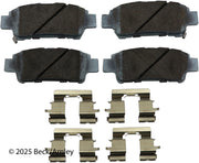 Beck/Arnley 085-6700 2004-2010 Toyota Sienna Disc Brake Pad Set