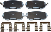 Beck/Arnley 085-6702 2003-2012 Subaru Legacy Disc Brake Pad Set