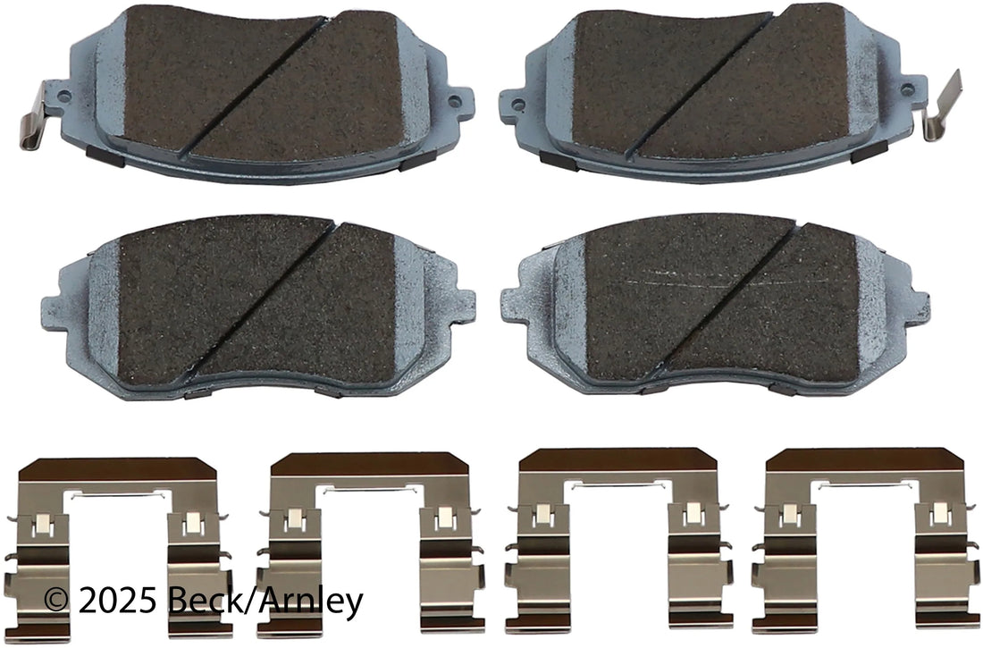 Beck/Arnley 085-6702 2003-2012 Subaru Legacy Disc Brake Pad Set