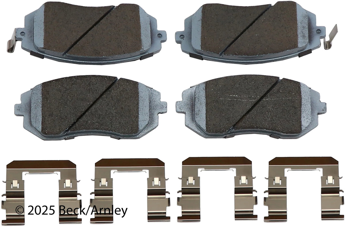 Beck/Arnley 085-6702 2003-2012 Subaru Legacy Disc Brake Pad Set