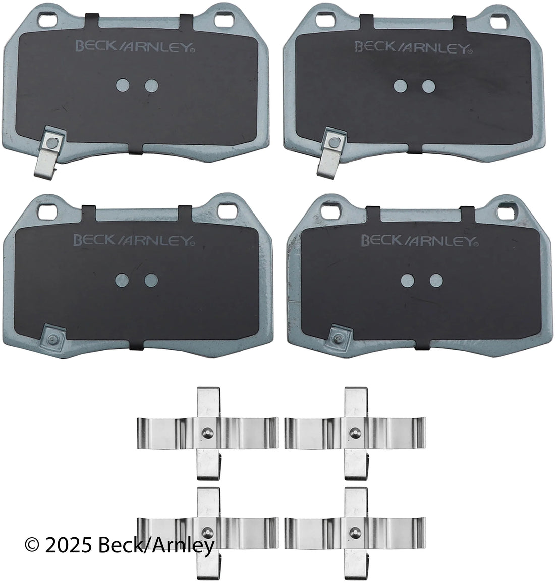 Beck/Arnley 085-6705 2003-2009 Nissan 350Z Disc Brake Pad Set