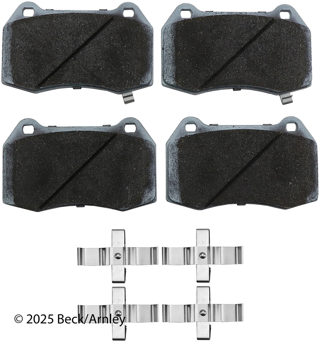 Beck/Arnley 085-6705 2003-2009 Nissan 350Z Disc Brake Pad Set