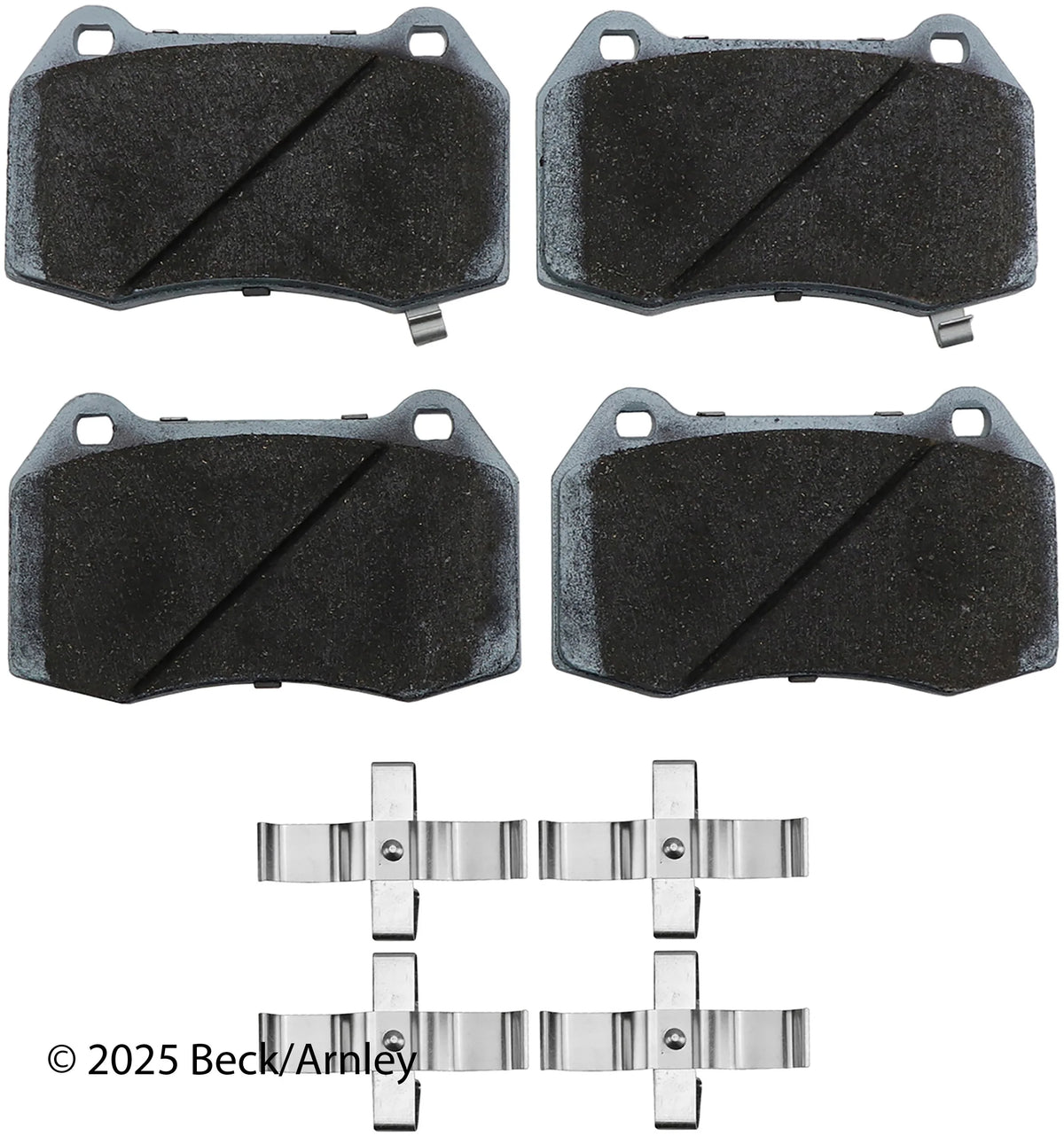 Beck/Arnley 085-6705 2003-2009 Nissan 350Z Disc Brake Pad Set