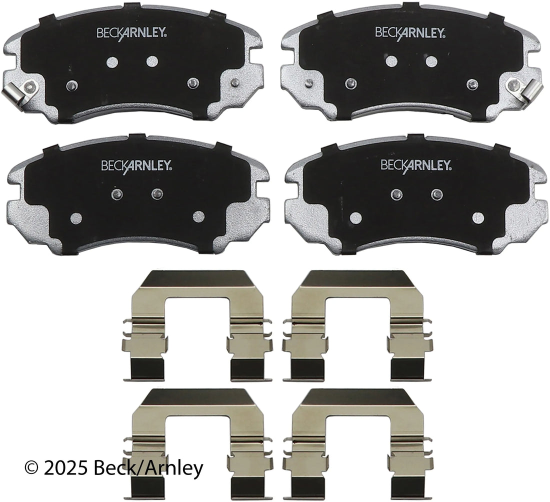Beck/Arnley 085-6706 2010-2013 Kia Soul Disc Brake Pad Set