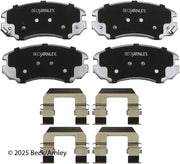 Beck/Arnley 085-6706 2010-2013 Kia Soul Disc Brake Pad Set