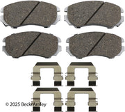 Beck/Arnley 085-6706 2010-2013 Kia Soul Disc Brake Pad Set