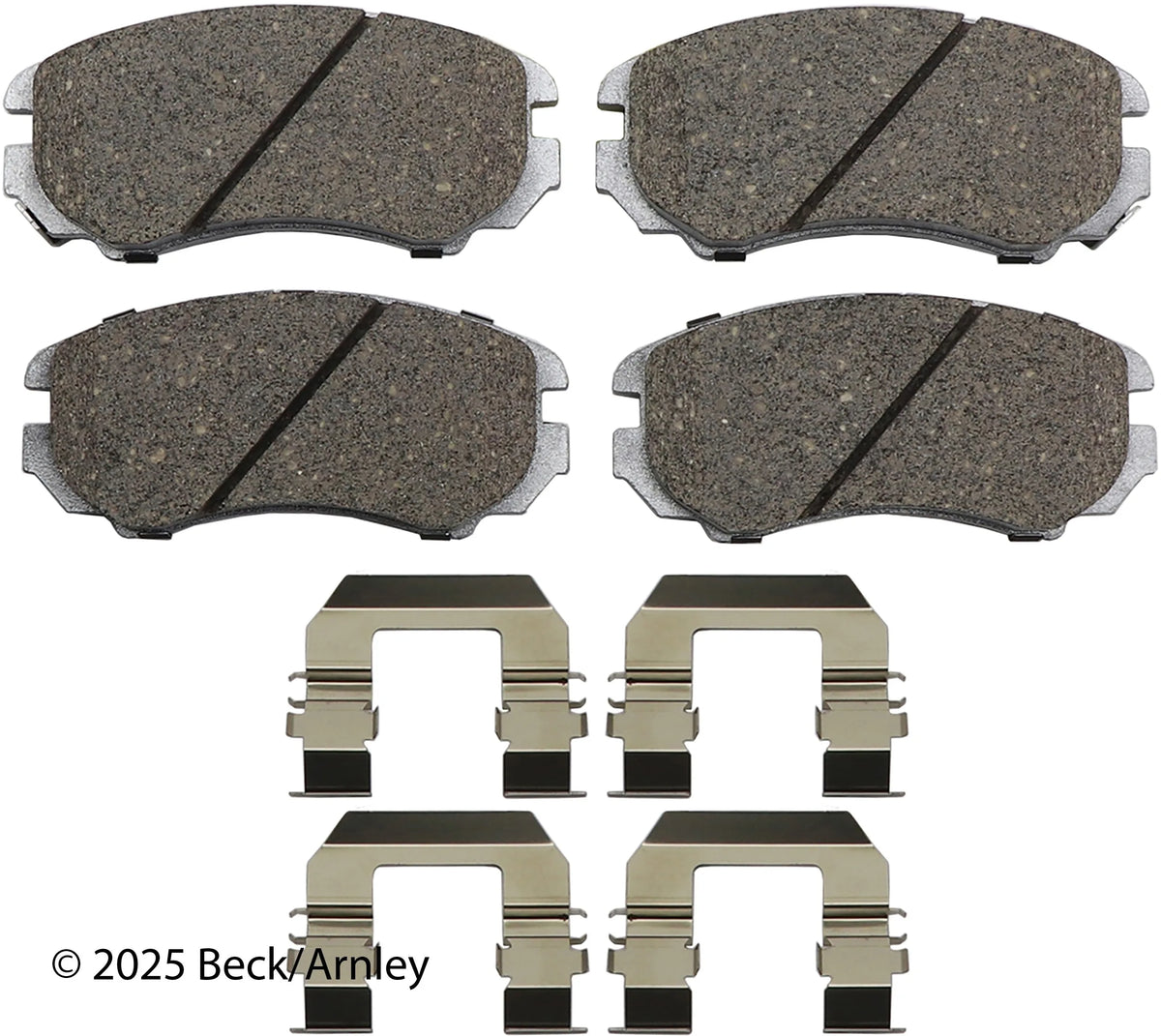 Beck/Arnley 085-6706 2010-2013 Kia Soul Disc Brake Pad Set