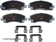 Beck/Arnley 085-6722 2009-2014 Acura TL Disc Brake Pad Set