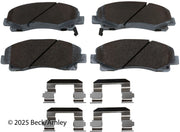 Beck/Arnley 085-6722 2009-2014 Acura TL Disc Brake Pad Set