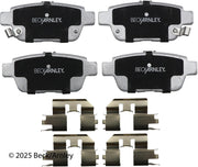 Beck/Arnley 085-6723 2006-2014 Honda Ridgeline Disc Brake Pad Set