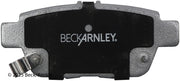 Beck/Arnley 085-6723 2006-2014 Honda Ridgeline Disc Brake Pad Set