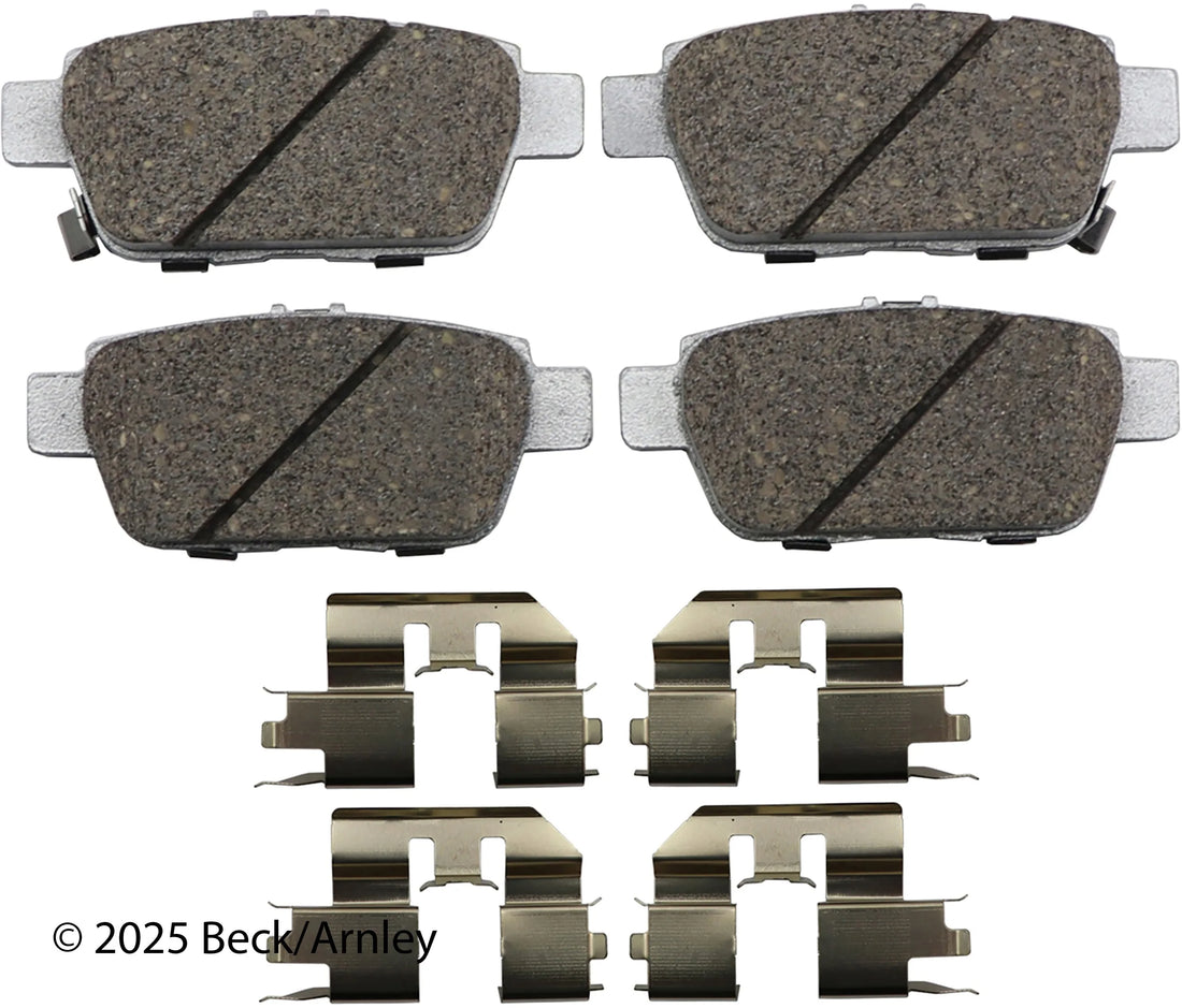 Beck/Arnley 085-6723 2006-2014 Honda Ridgeline Disc Brake Pad Set