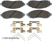 Beck/Arnley 085-6726 2005-2015 Nissan Xterra Disc Brake Pad Set