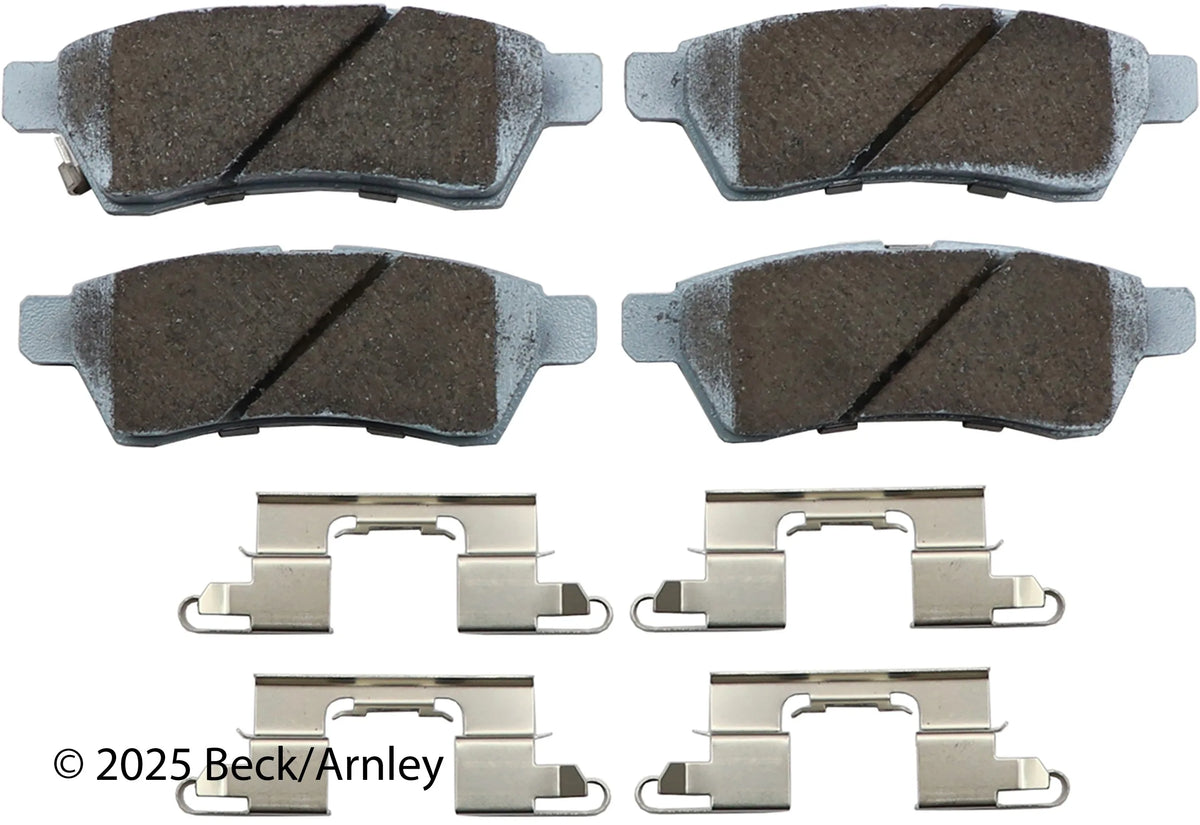 Beck/Arnley 085-6727 2005-2026 Nissan Frontier Disc Brake Pad Set