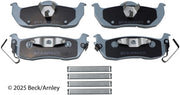 Beck/Arnley 085-6731 2005-2015 Nissan Armada Disc Brake Pad Set