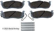 Beck/Arnley 085-6731 2005-2015 Nissan Armada Disc Brake Pad Set