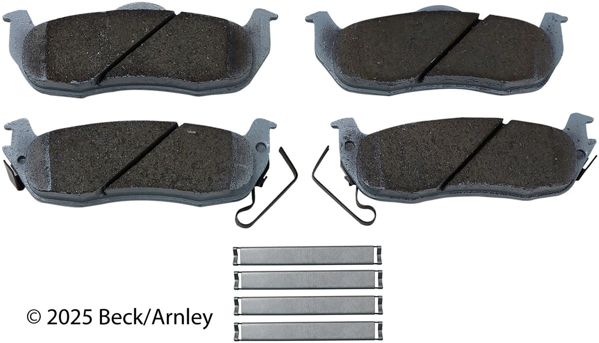 Beck/Arnley 085-6731 2005-2015 Nissan Armada Disc Brake Pad Set