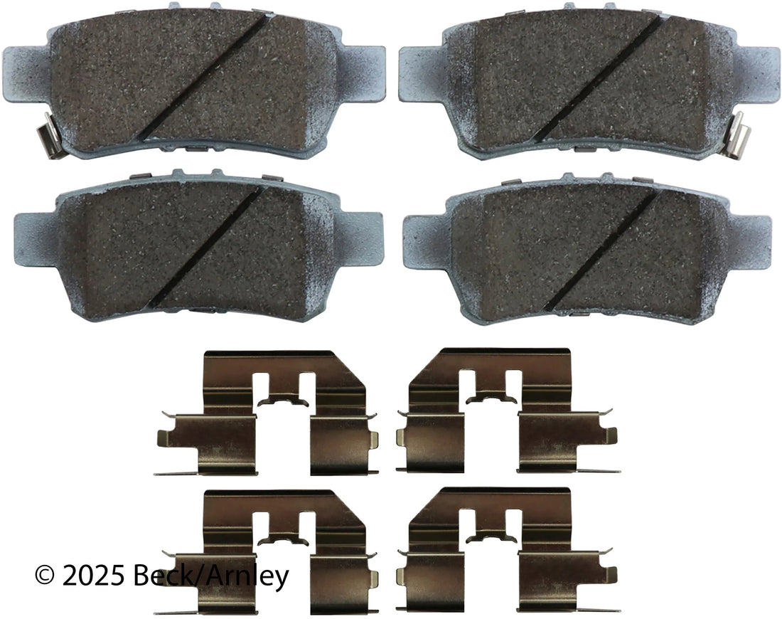 Beck/Arnley 085-6734 2005-2010 Honda Odyssey Disc Brake Pad Set