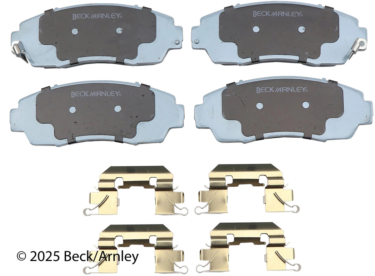 Beck/Arnley 085-6735 2012 Honda Crosstour Disc Brake Pad Set