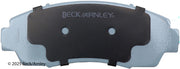 Beck/Arnley 085-6735 2012 Honda Crosstour Disc Brake Pad Set