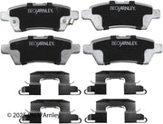 Beck/Arnley 085-6736 2005-2012 Nissan Pathfinder Disc Brake Pad Set