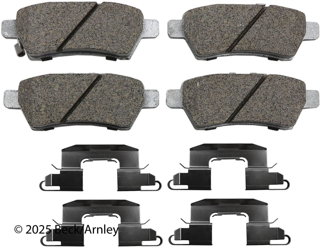Beck/Arnley 085-6736 2005-2012 Nissan Pathfinder Disc Brake Pad Set