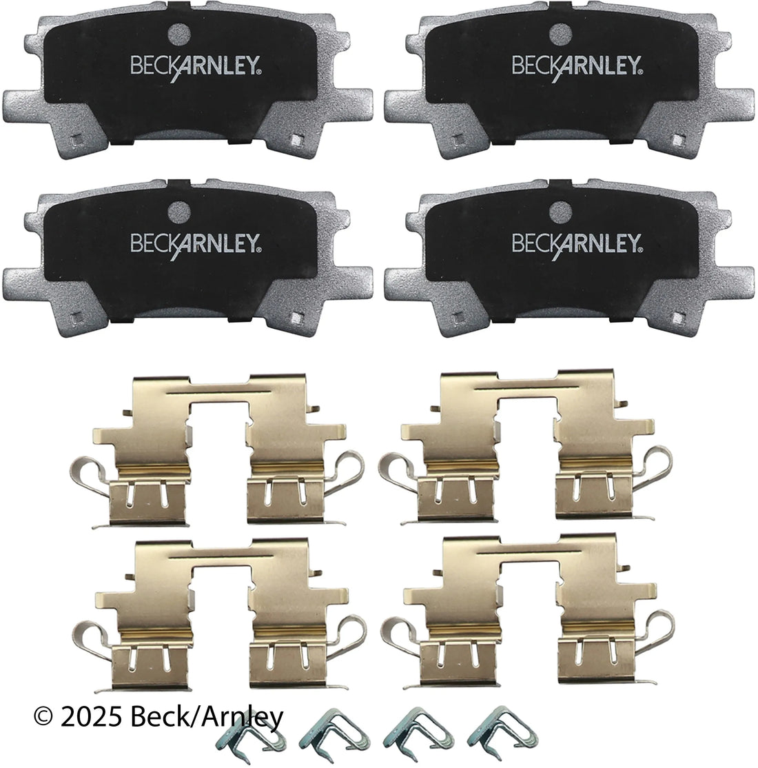 Beck/Arnley 085-6741 2007-2009 Lexus RX350 Disc Brake Pad Set