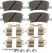 Beck/Arnley 085-6741 2007-2009 Lexus RX350 Disc Brake Pad Set