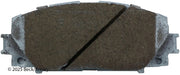 Beck/Arnley 085-6744 2012-2019 Toyota Prius C Disc Brake Pad Set