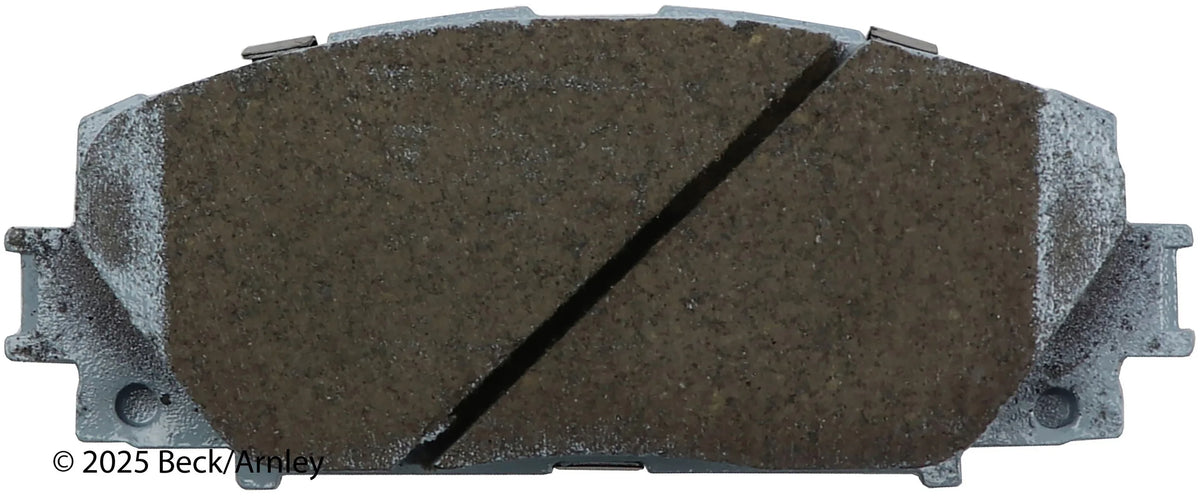 Beck/Arnley 085-6744 2012-2019 Toyota Prius C Disc Brake Pad Set