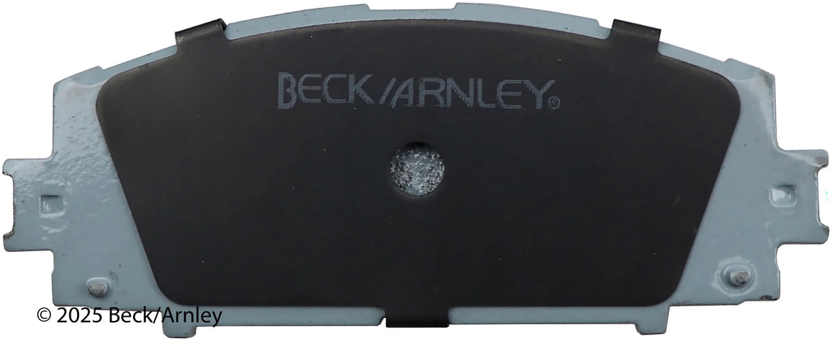 Beck/Arnley 085-6744 2012-2019 Toyota Prius C Disc Brake Pad Set