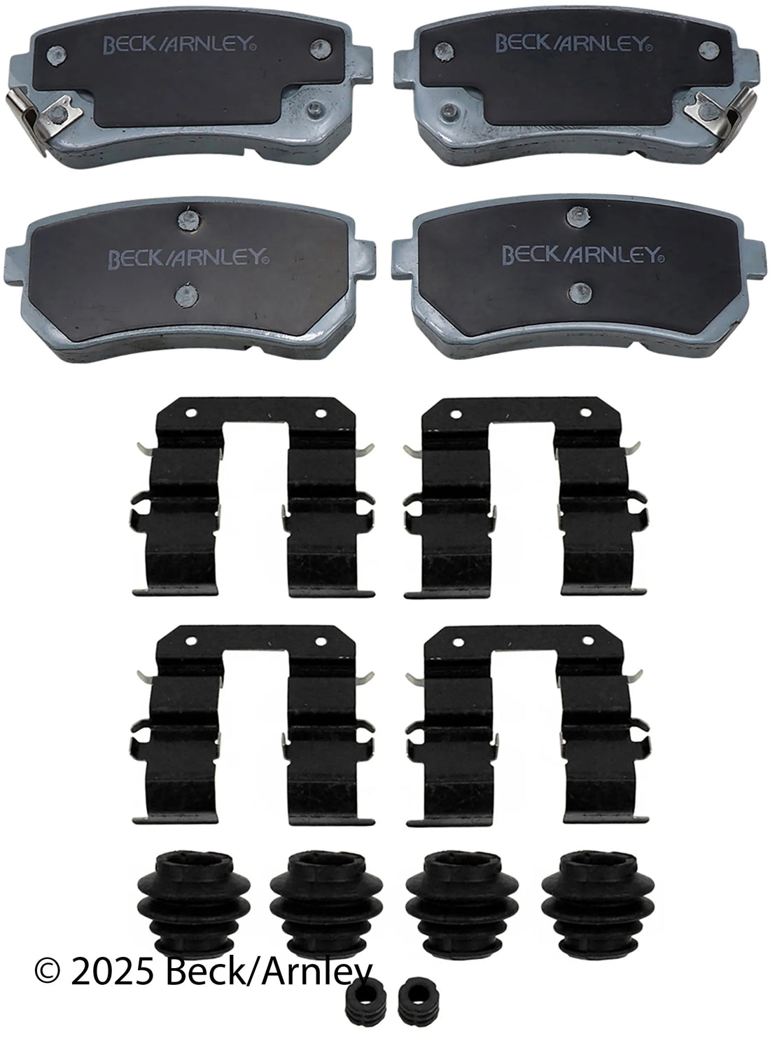 Beck/Arnley 085-6745A 2011-2014 Kia Sportage Disc Brake Pad Set