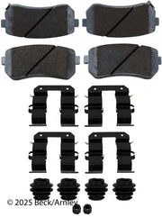 Beck/Arnley 085-6745A 2011-2014 Kia Sportage Disc Brake Pad Set