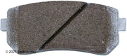 Beck/Arnley 085-6745 2010-2013 Kia Forte Disc Brake Pad Set