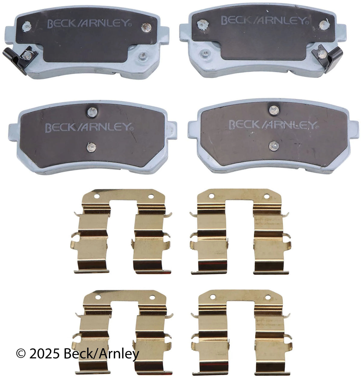 Beck/Arnley 085-6745 2010-2013 Kia Forte Disc Brake Pad Set