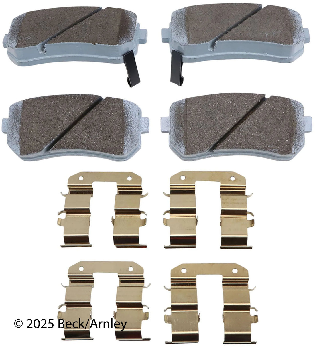 Beck/Arnley 085-6745 2010-2013 Kia Forte Disc Brake Pad Set