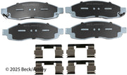Beck/Arnley 085-6747 2004-2007 Nissan TITAN Disc Brake Pad Set