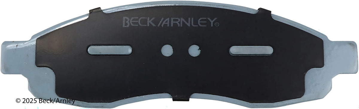 Beck/Arnley 085-6747 2004-2007 Nissan TITAN Disc Brake Pad Set