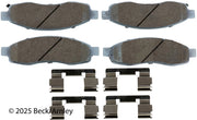 Beck/Arnley 085-6747 2004-2007 Nissan TITAN Disc Brake Pad Set